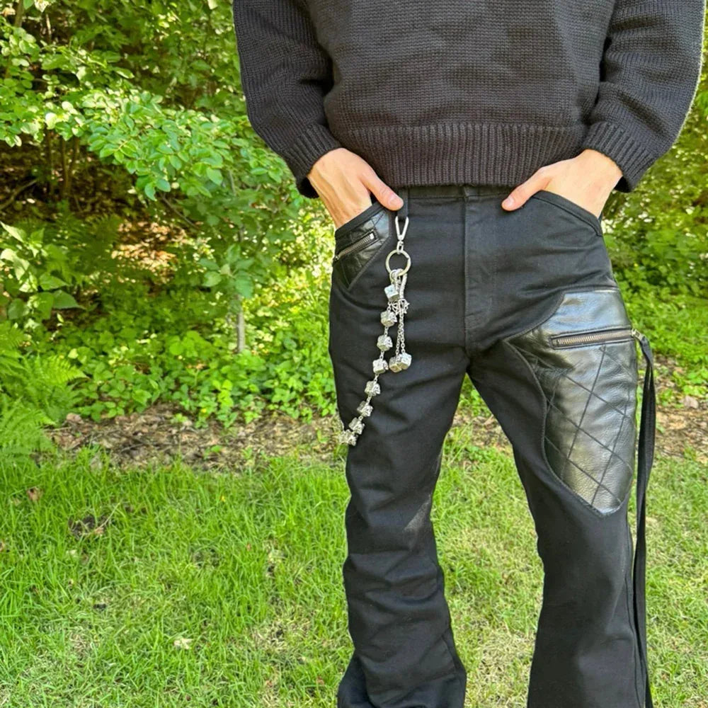 Skull Dice 15 Link Chain - EMOstanceclub - VENTURER