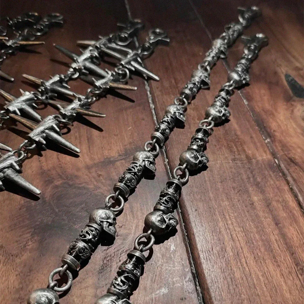 Broken Skull 10 Link Chain - EMOstanceclub - VENTURER