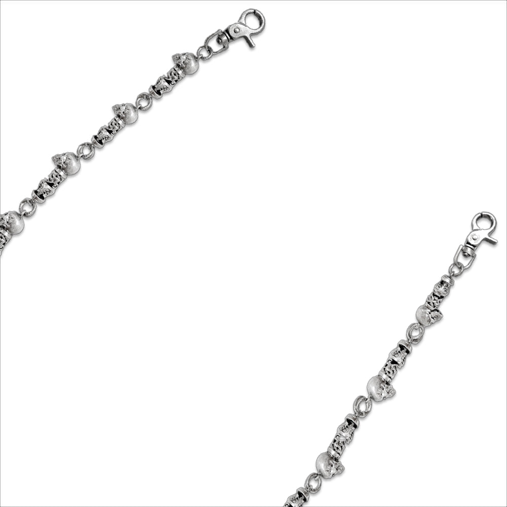 Broken Skull 17 Link Chain