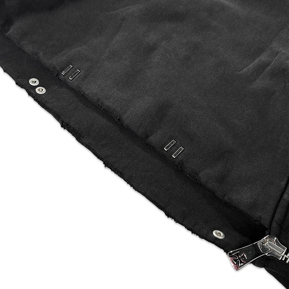 Cross Cropped Zip Hoodie - ASKYURSELF - VENTURER