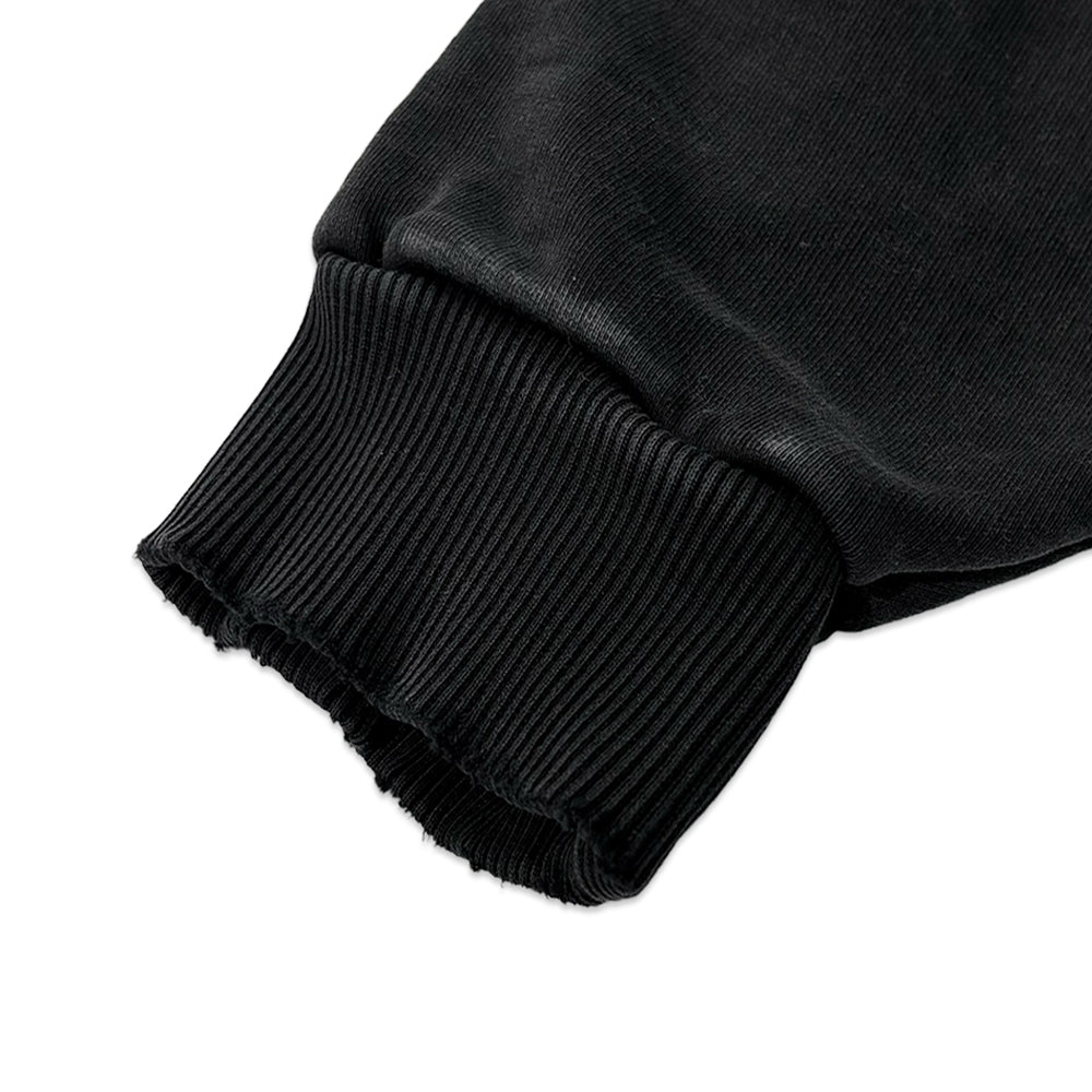 Cross Cropped Zip Hoodie