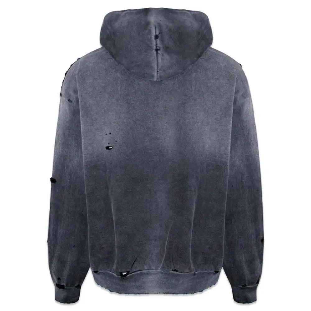 LA Slash Destroyed Hoodie - LOCAL AUTHORITY - VENTURER