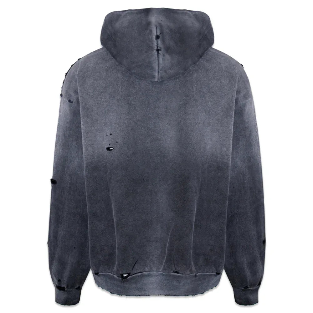 LA Slash Destroyed Hoodie - LOCAL AUTHORITY - VENTURER