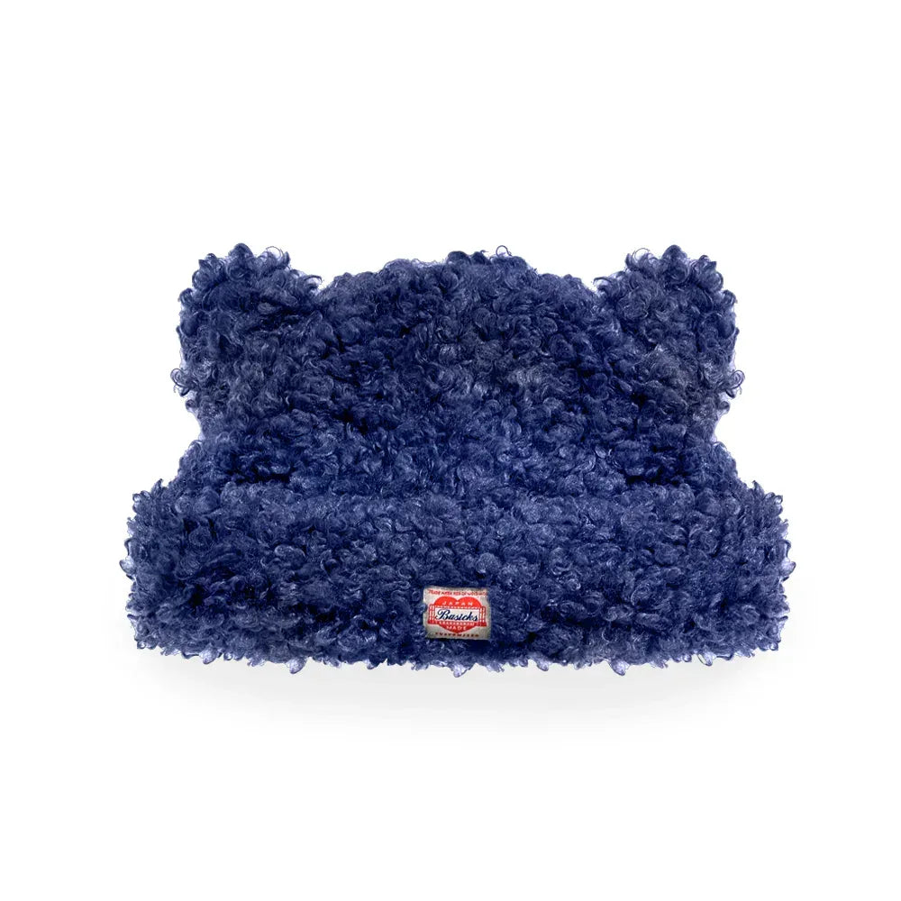 BASICKS Product Page - Bear Beanie - Navy - VENTURER