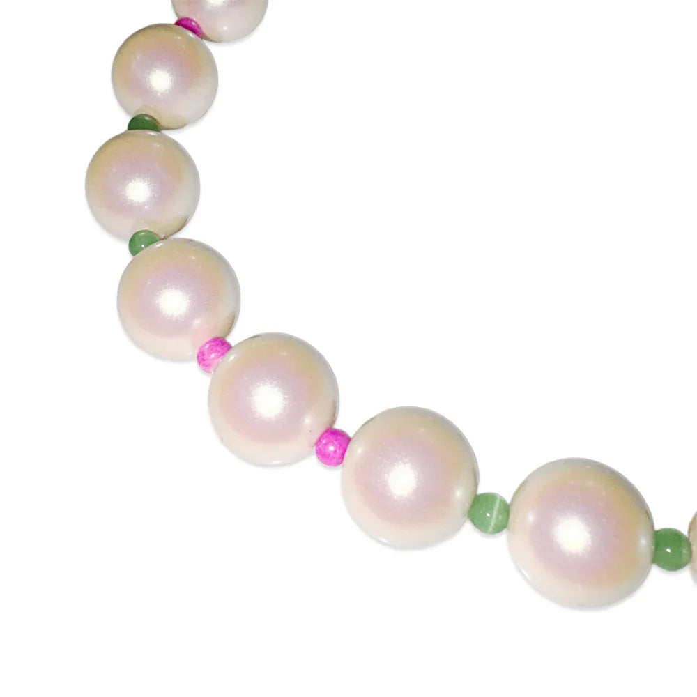 Chunky Pearl Necklace - KARO KORU - VENTURER
