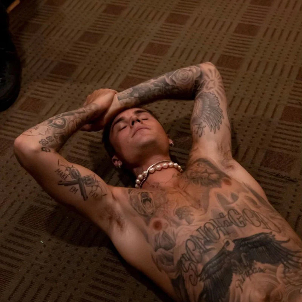 Chunky Rainbow Pearl Necklace