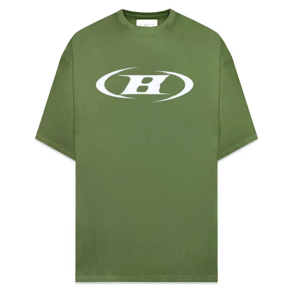 Blur B Logo Oversized T-Shirt - BORNTOWIN - VENTURER