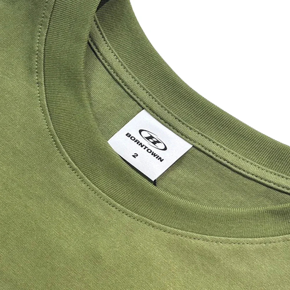 Blur B Logo Oversized T-Shirt - BORNTOWIN - VENTURER