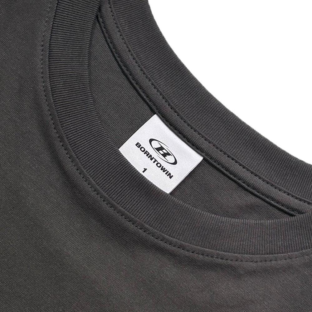 Blur B Logo Oversized T-Shirt - BORNTOWIN - VENTURER