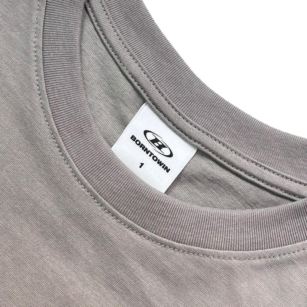 Blur B Logo Oversized T-Shirt - BORNTOWIN - VENTURER