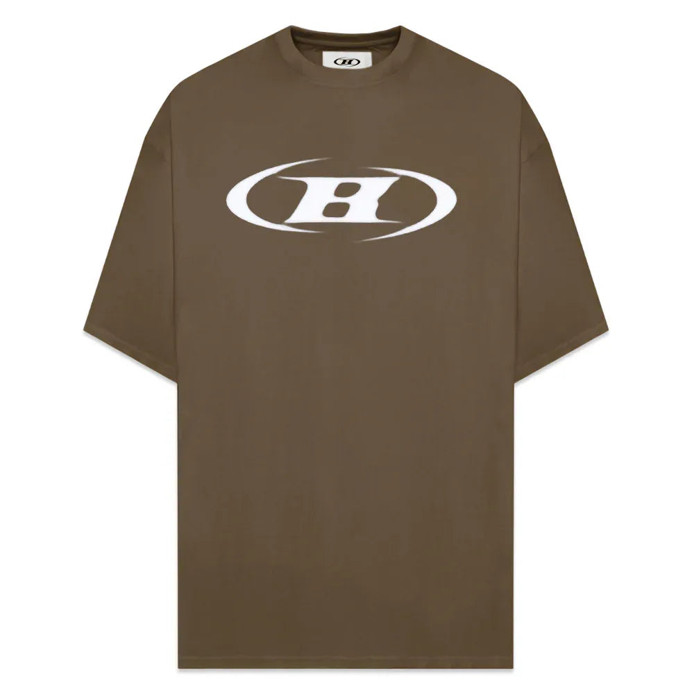 Blur B Logo Oversized T-Shirt - BORNTOWIN - VENTURER