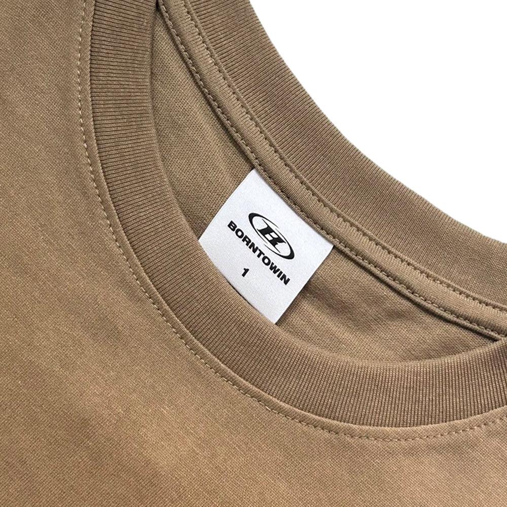 Blur B Logo Oversized T-Shirt - BORNTOWIN - VENTURER