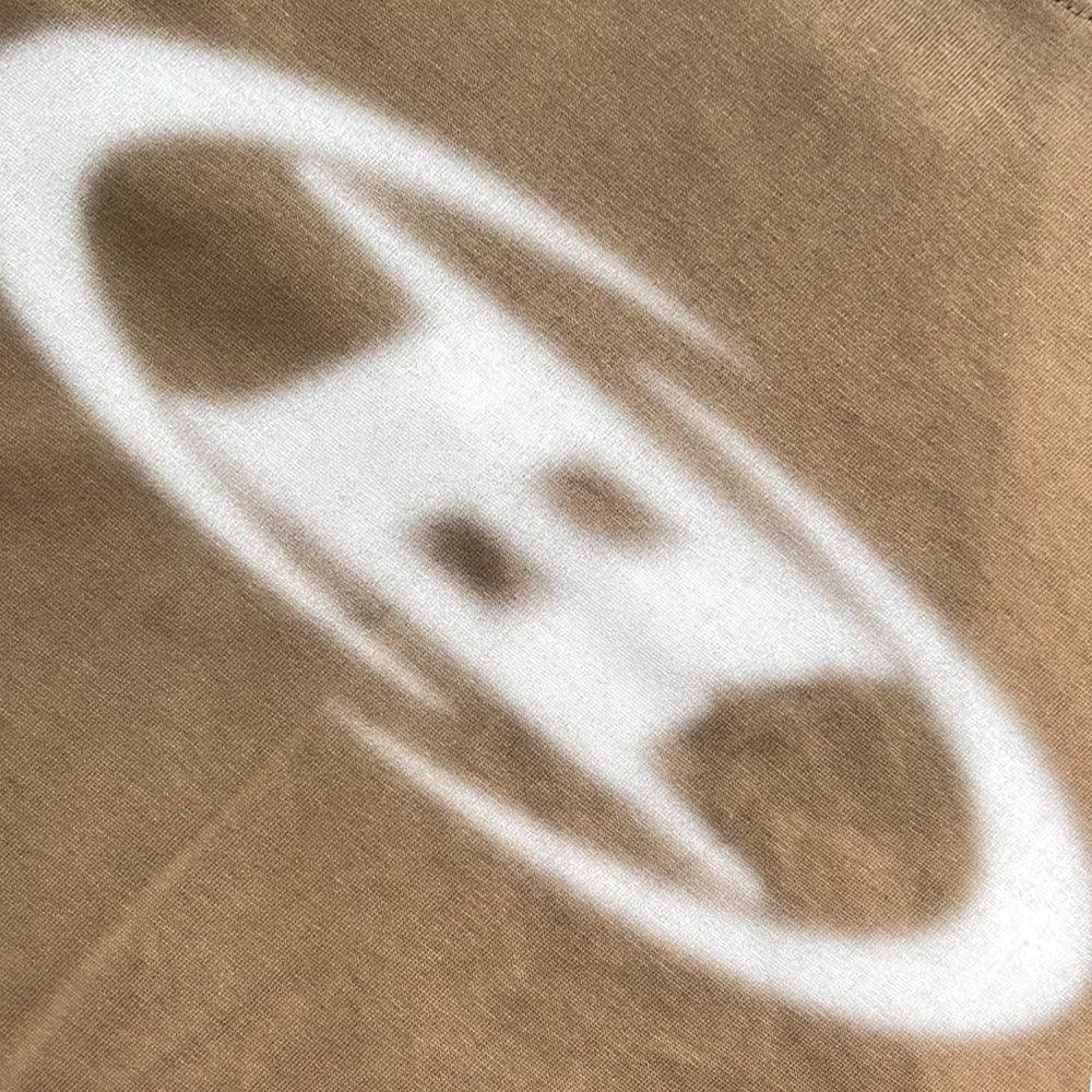 Blur B Logo Oversized T-Shirt - BORNTOWIN - VENTURER