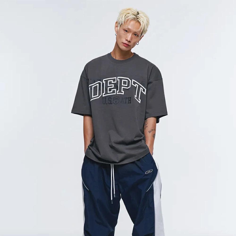 DEPT BACK CUTTING SEMI OVER FIT T-SHIRTS