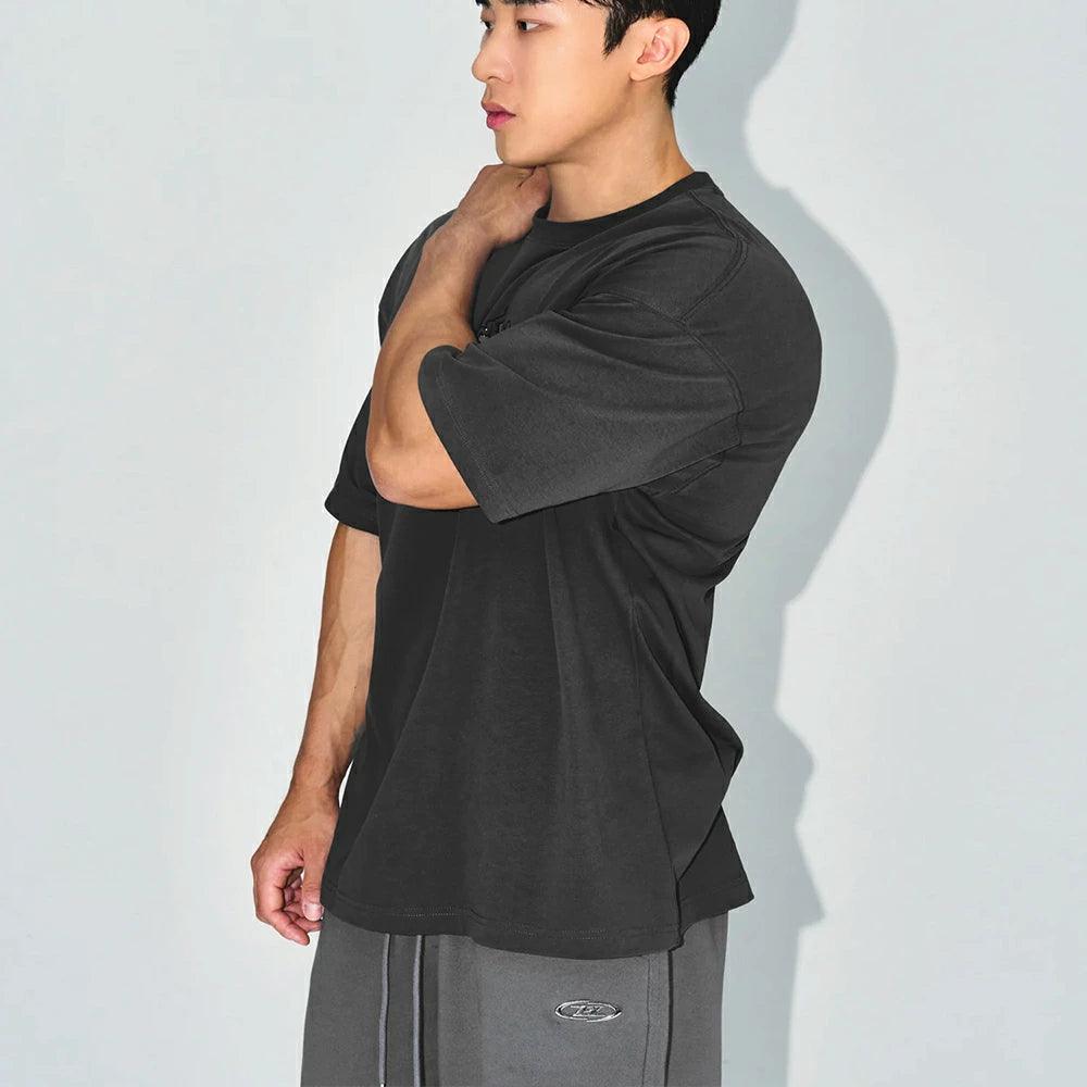 Emblem Logo Semi Over Fit T-Shirts