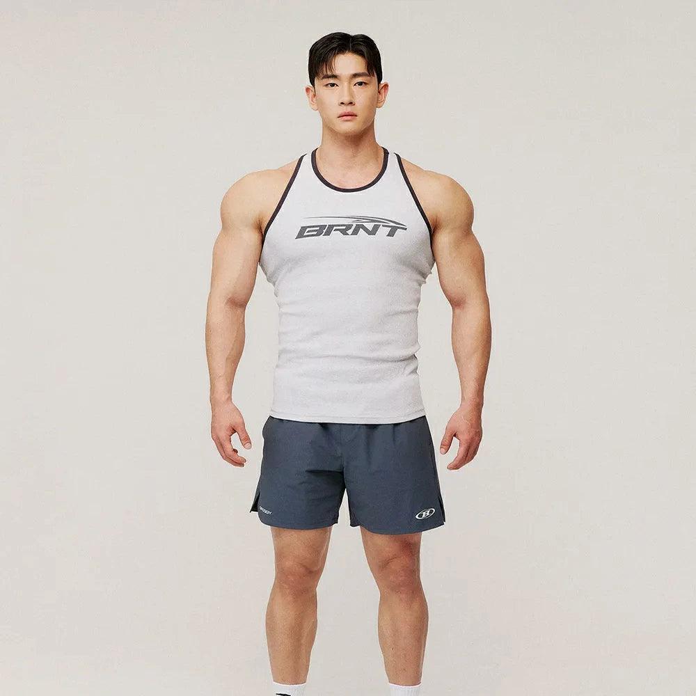 BRNT RIBBED SLEEVELESS