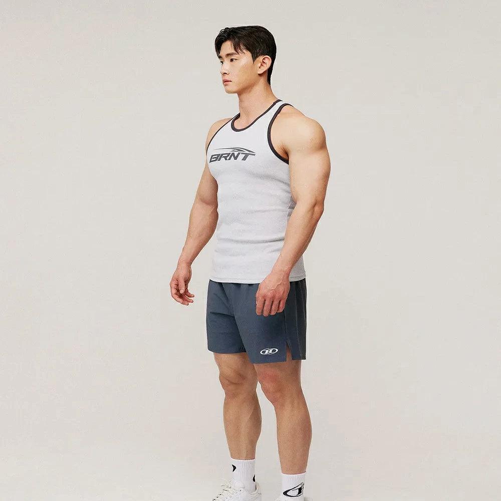 BRNT RIBBED SLEEVELESS