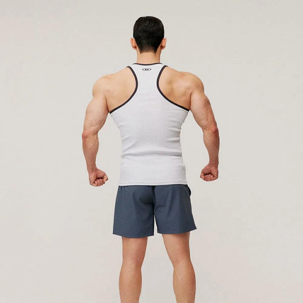 BRNT RIBBED SLEEVELESS