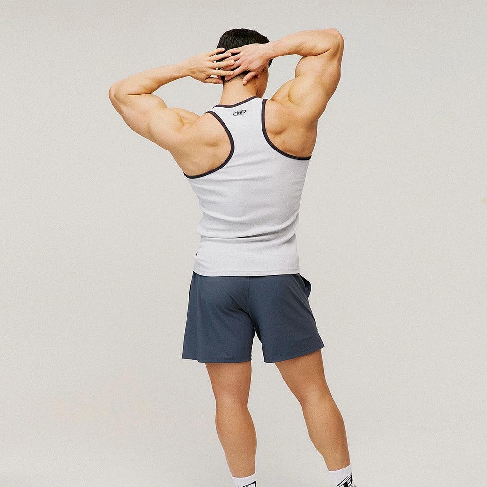 BRNT RIBBED SLEEVELESS