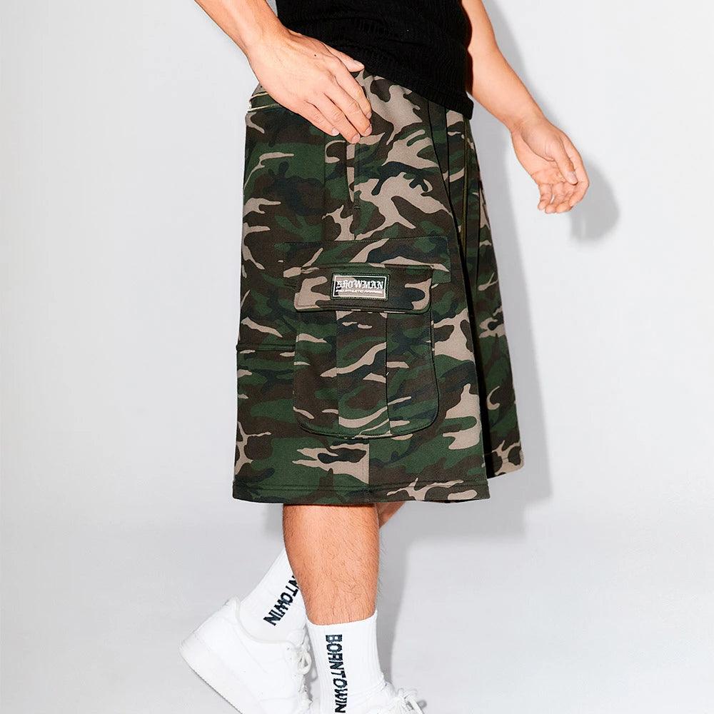 WINNER CAMO CARGO BERMUDA PANTS