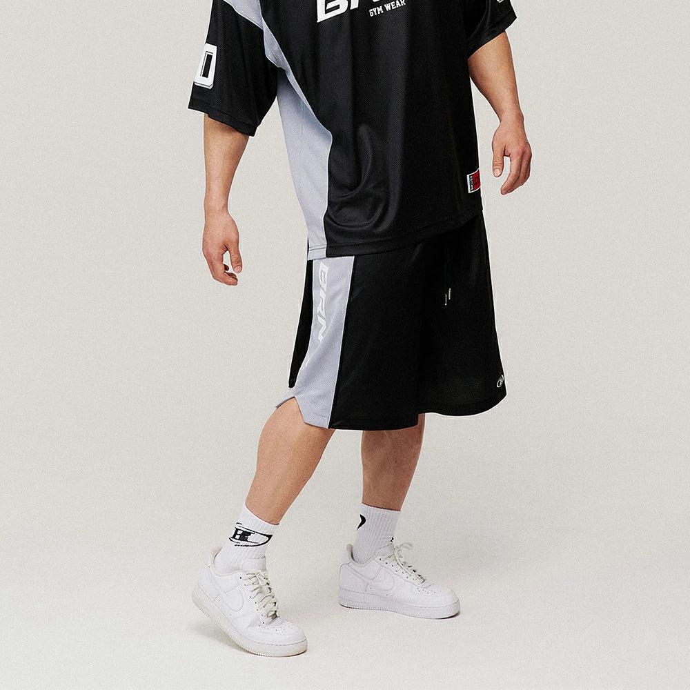 MESH FOOTBALL JERSEY BERMUDA PANTS