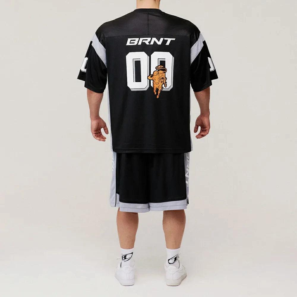 MESH FOOTBALL JERSEY BERMUDA PANTS