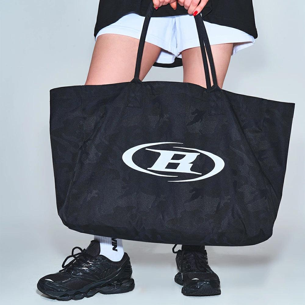 SYMBOL B LOGO SHOPPER BAG