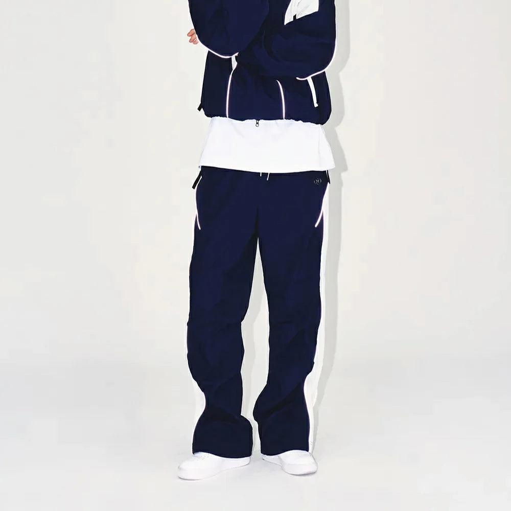 Nylon Block String Pants