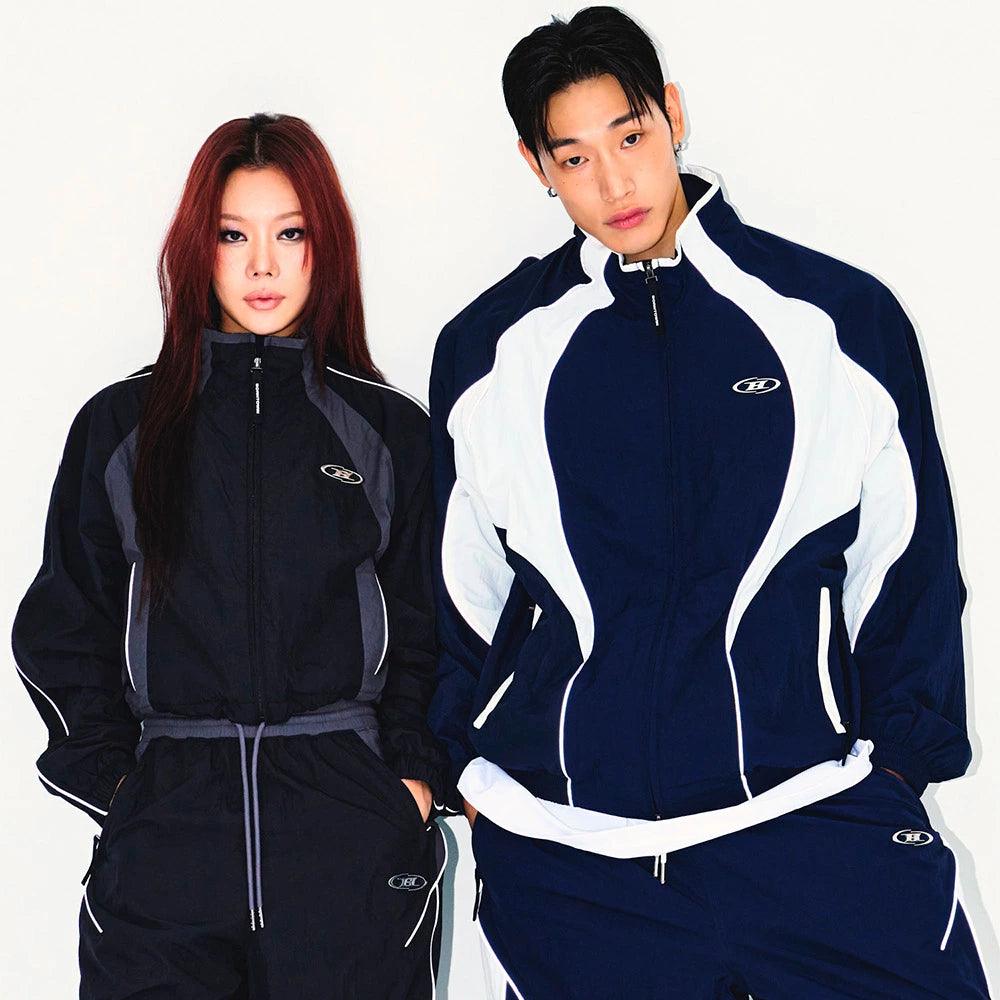Nylon Block String Pants