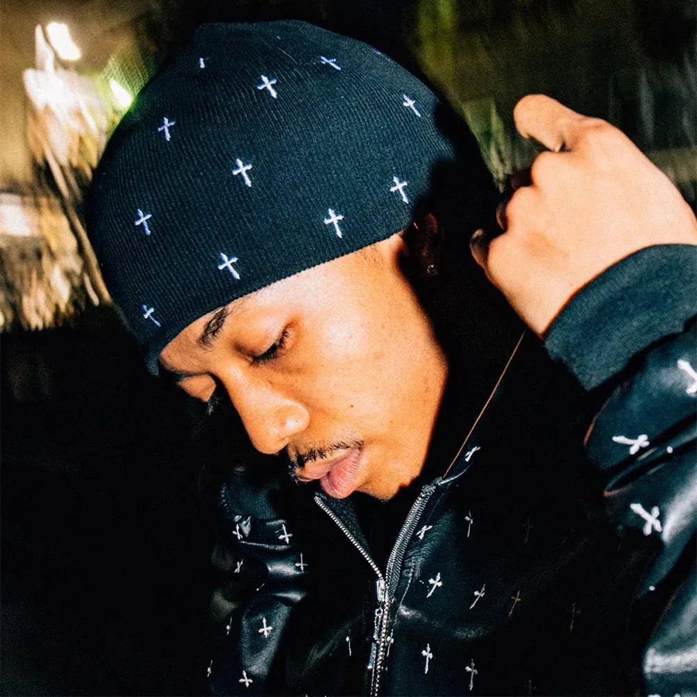 Allover Cross Beanie V2 - LAST NEST - VENTURER