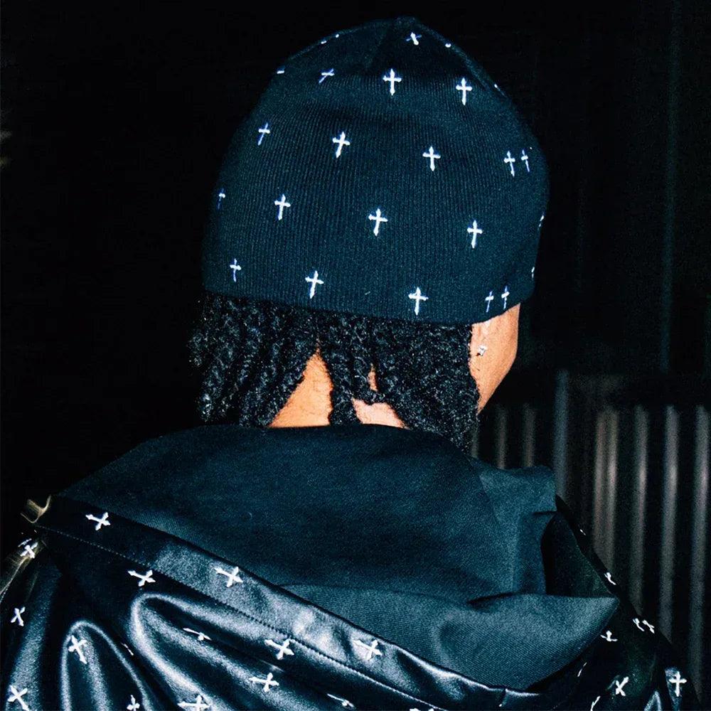 Allover Cross Beanie V2 - LAST NEST - VENTURER