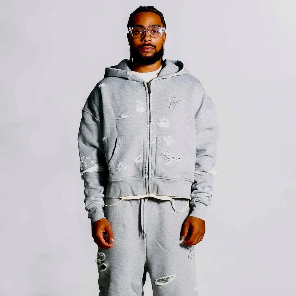 Adam Sandler Zip-Up Hoodie - NOUBLIE PAS - VENTURER