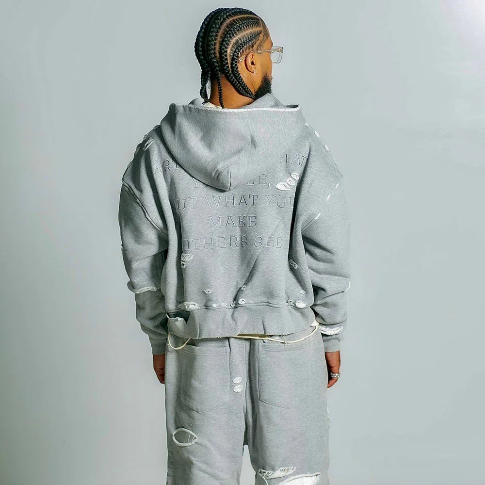 Adam Sandler Zip-Up Hoodie - NOUBLIE PAS - VENTURER