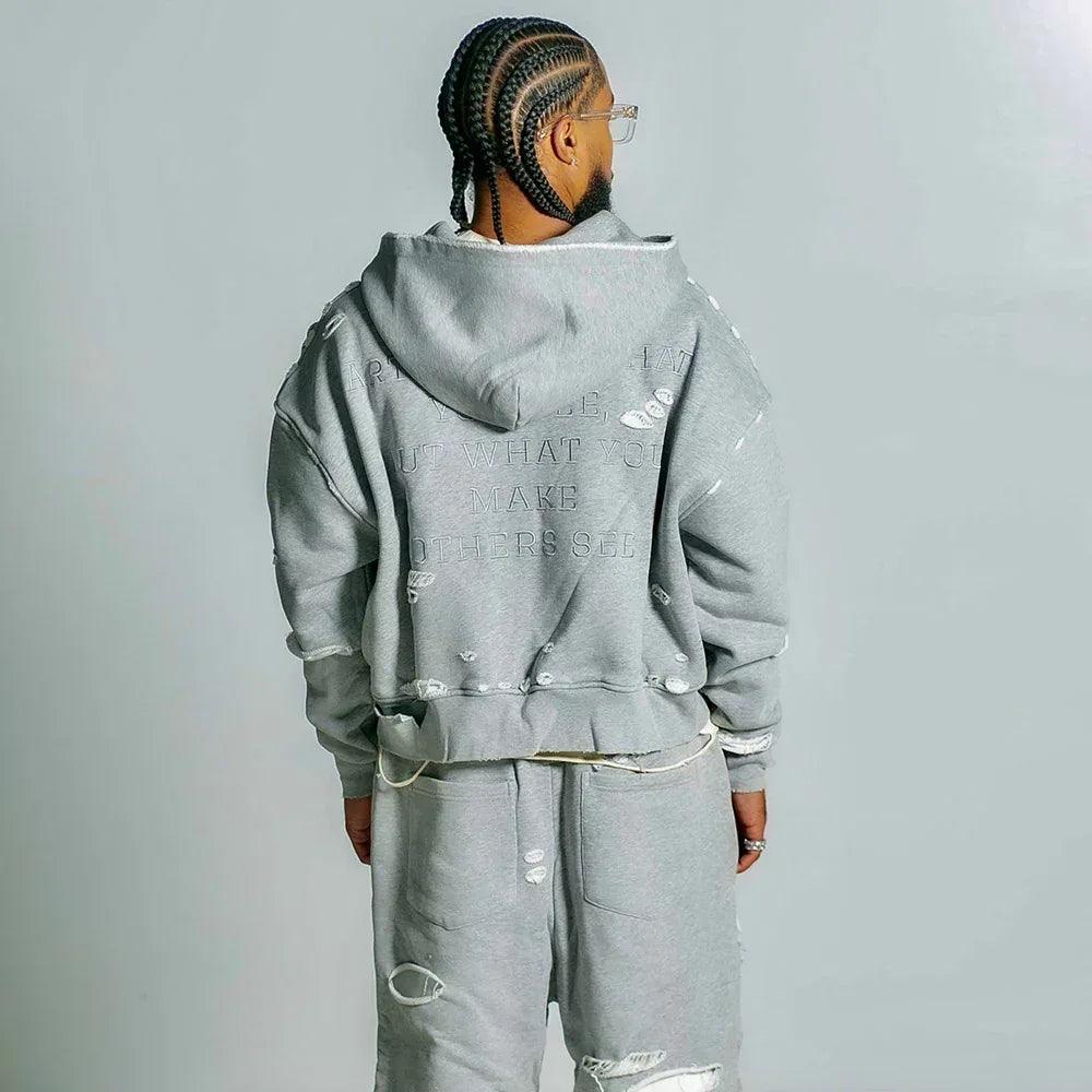 Adam Sandler Zip-Up Hoodie - NOUBLIE PAS - VENTURER