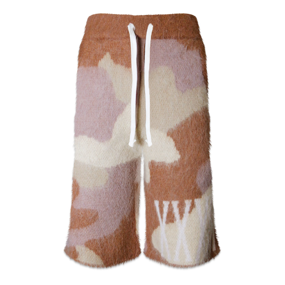 Mohair Camo Shorts