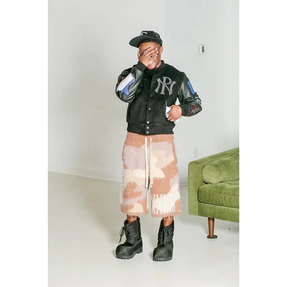 Mohair Camo Shorts - NOUBLIE PAS - VENTURER