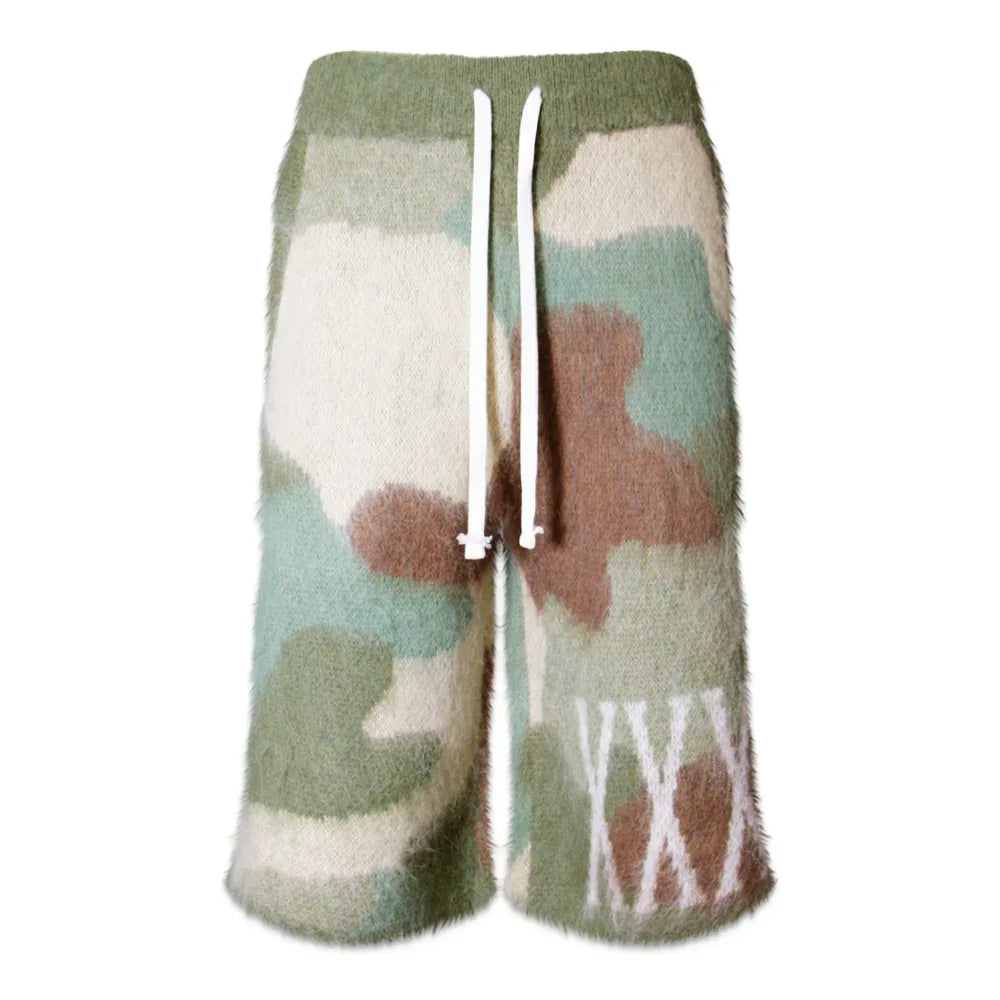 Mohair Camo Shorts - NOUBLIE PAS - VENTURER