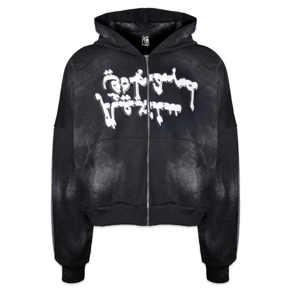 MAFIA Skull Zip Up Hoodie