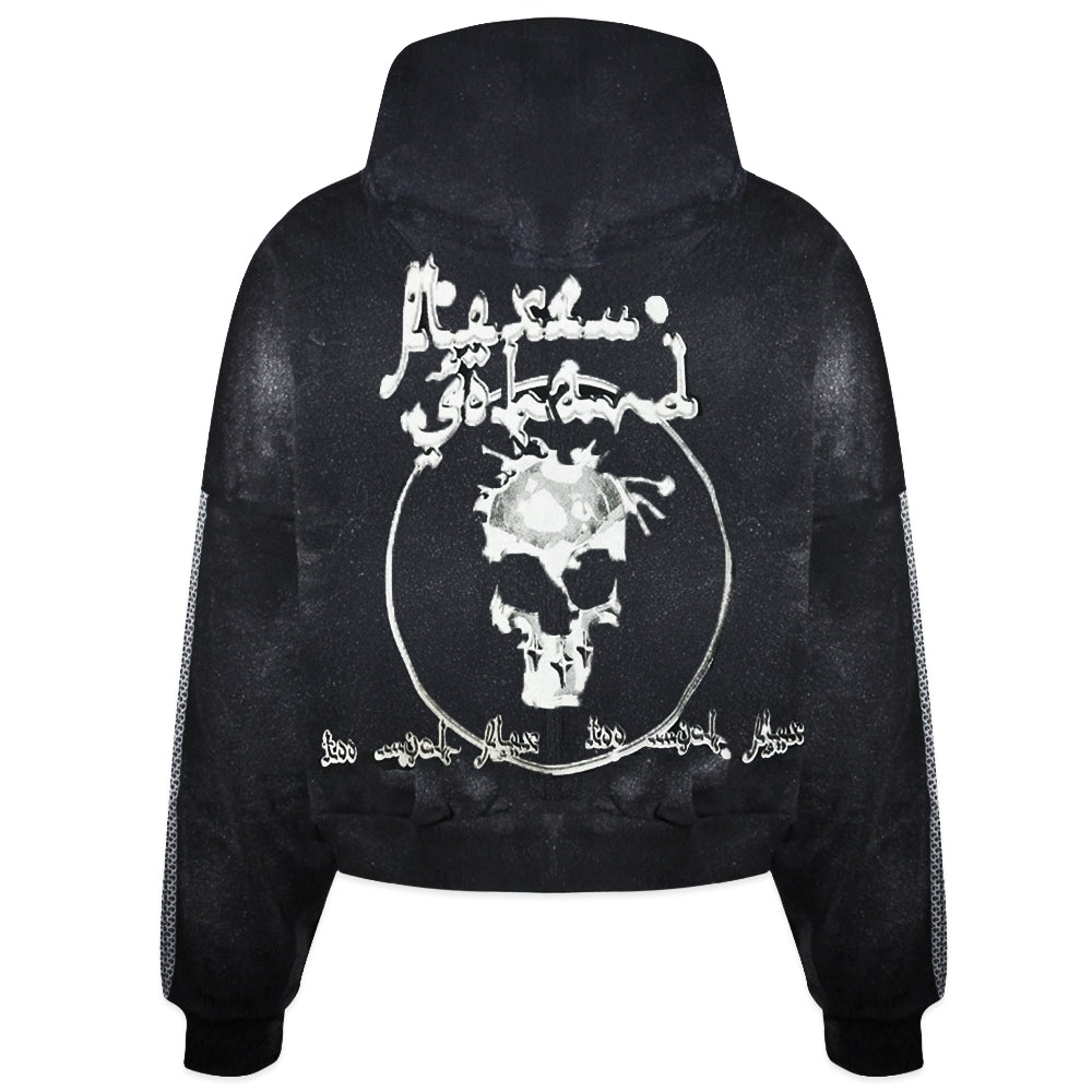 MAFIA Skull Zip Up Hoodie