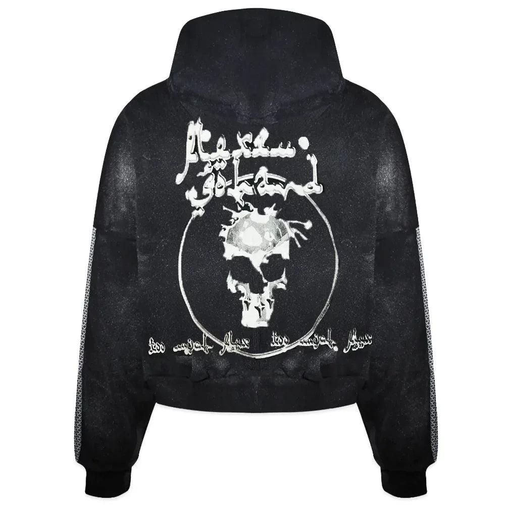 MAFIA Skull Zip Up Hoodie - CH2 FLEXINSOHARD - VENTURER