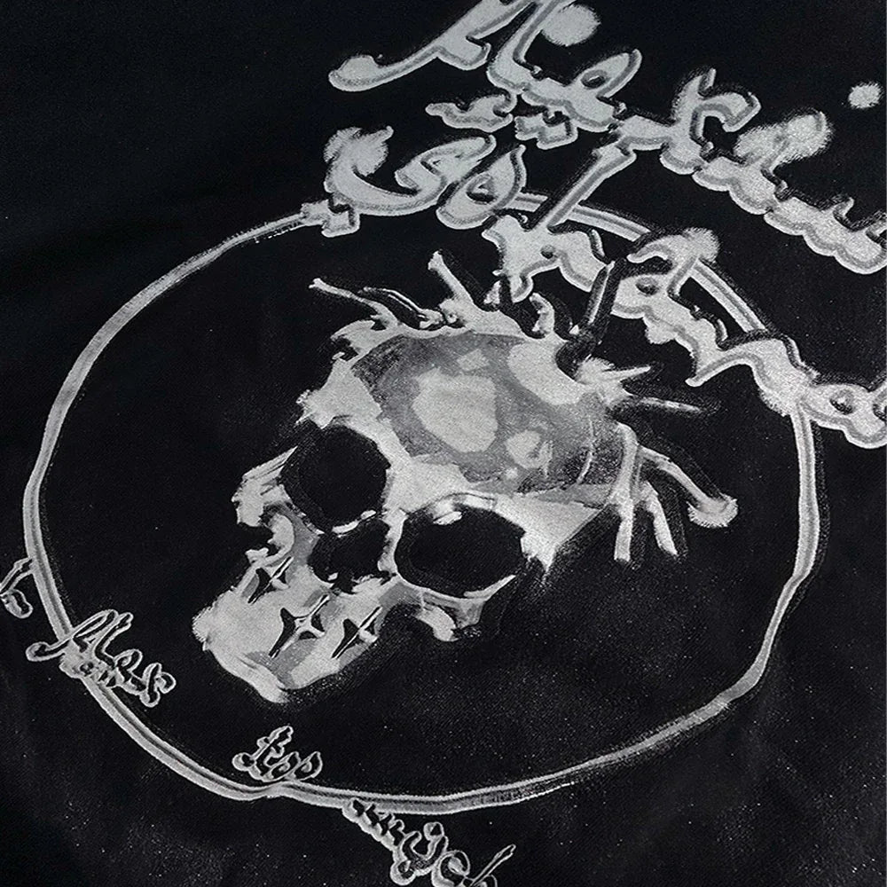 MAFIA Skull Zip Up Hoodie - CH2 FLEXINSOHARD - VENTURER