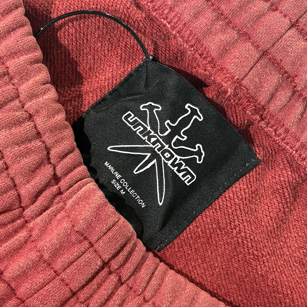 Outline Cross Rhinestone Sweatpants