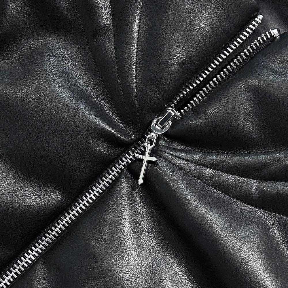 Grouture Faux Leather Padded Vest - LAST NEST - VENTURER