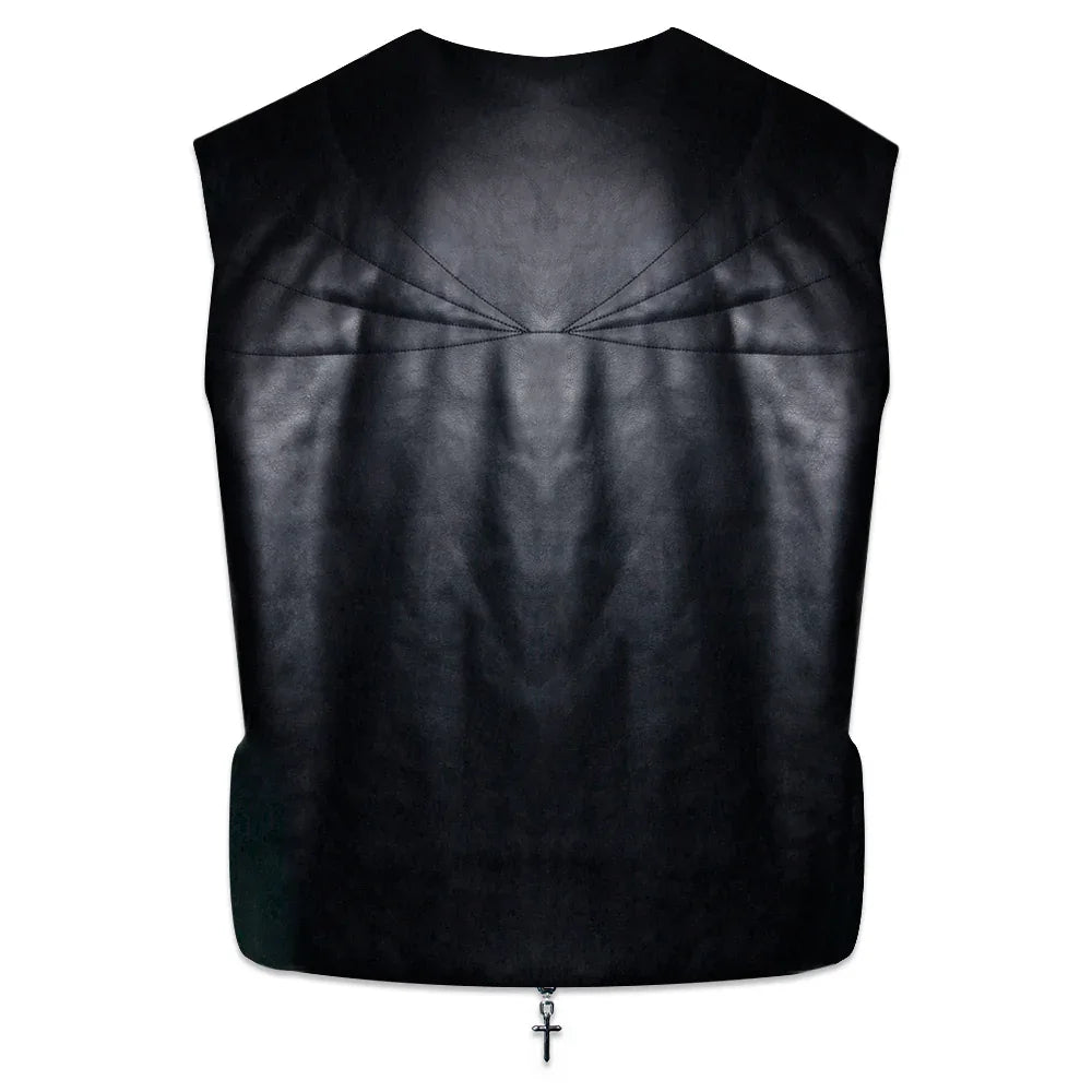 Grouture Faux Leather Padded Vest - LAST NEST - VENTURER