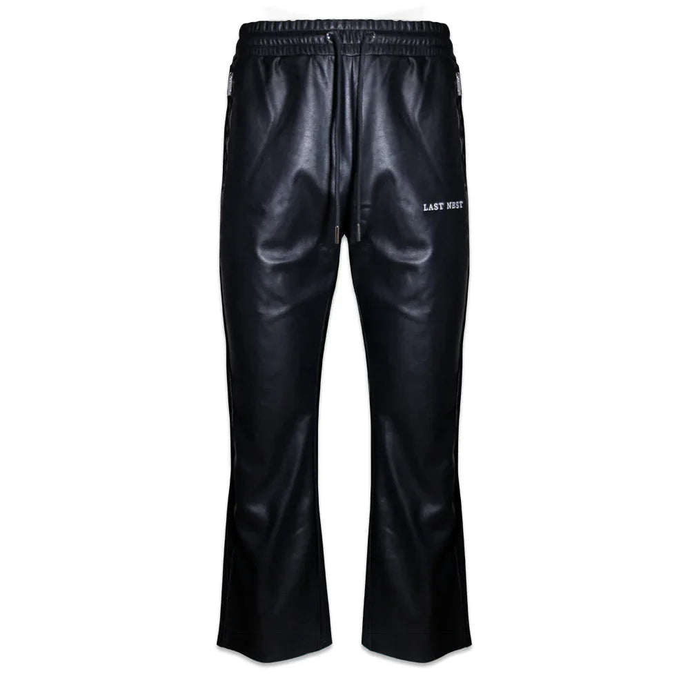 Faux Leather Track Pants - LAST NEST - VENTURER