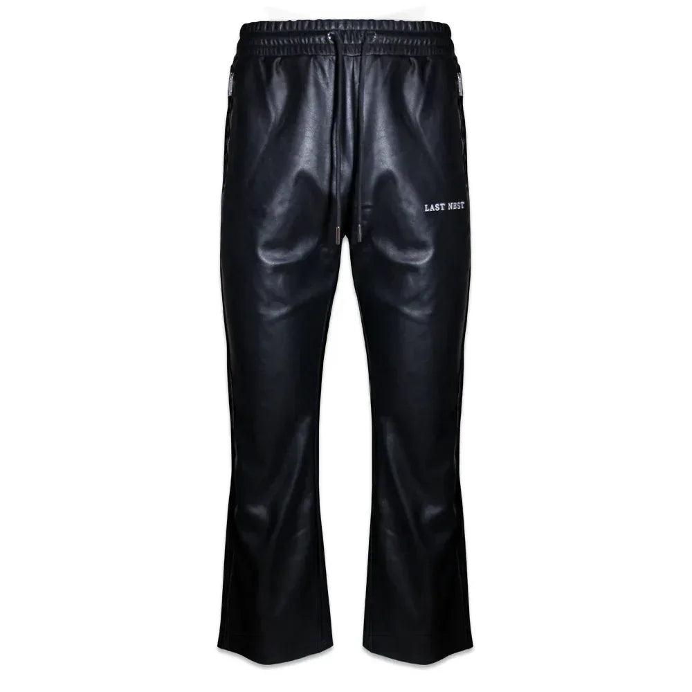 LAST NEST(ラストネスト)商品ページ - Faux Leather Track Pants 