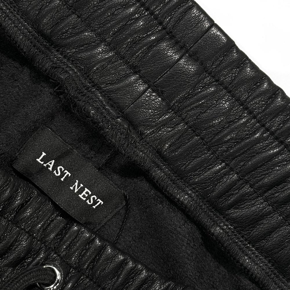 Faux Leather Track Pants - LAST NEST - VENTURER