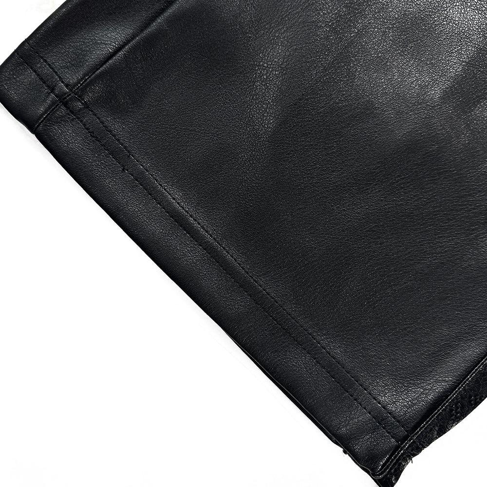 Faux Leather Track Pants - LAST NEST - VENTURER