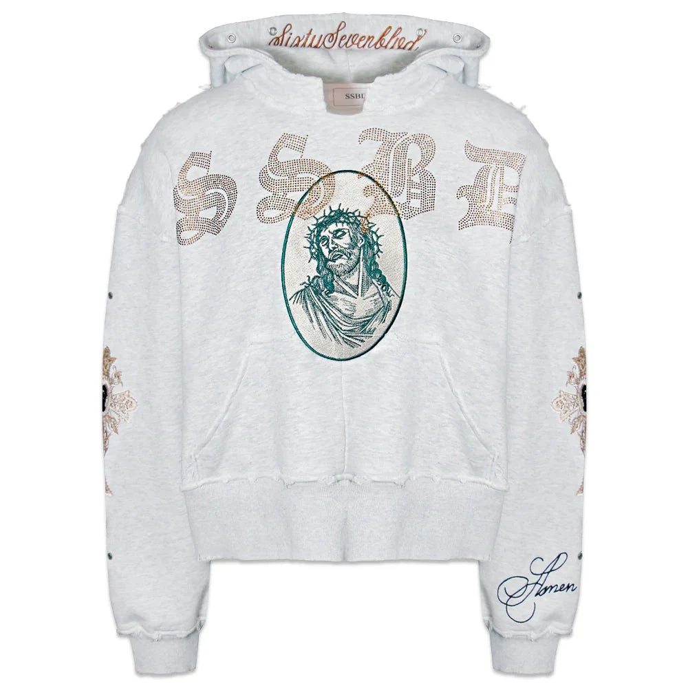 Sanctus Pullover Hoodie - SSBD NEW YORK - VENTURER