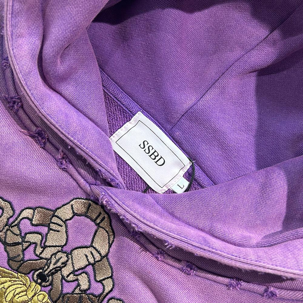 Cristo Portrait Pullover Hoodie - SSBD NEW YORK - VENTURER